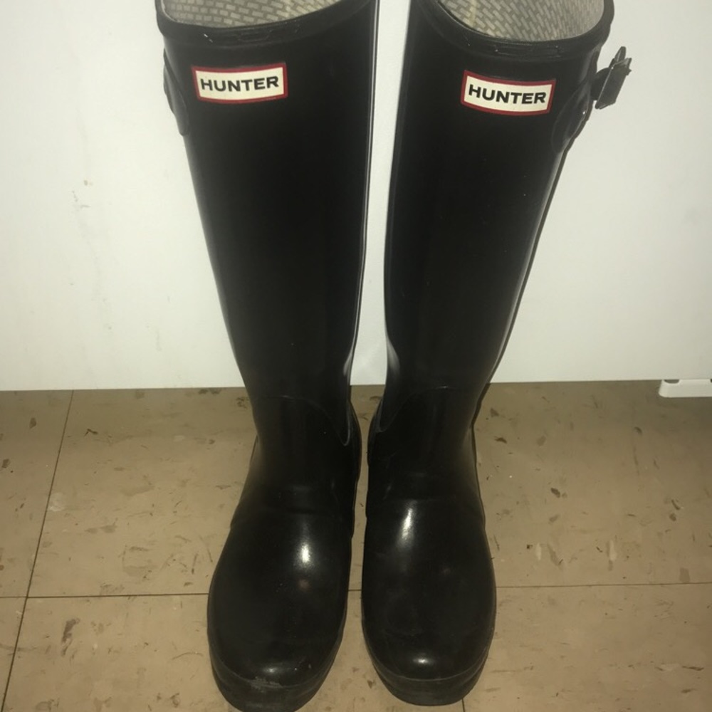 Classic Black Hunter Rain boots
